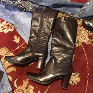 Naturlizer Expresso color knee high boots